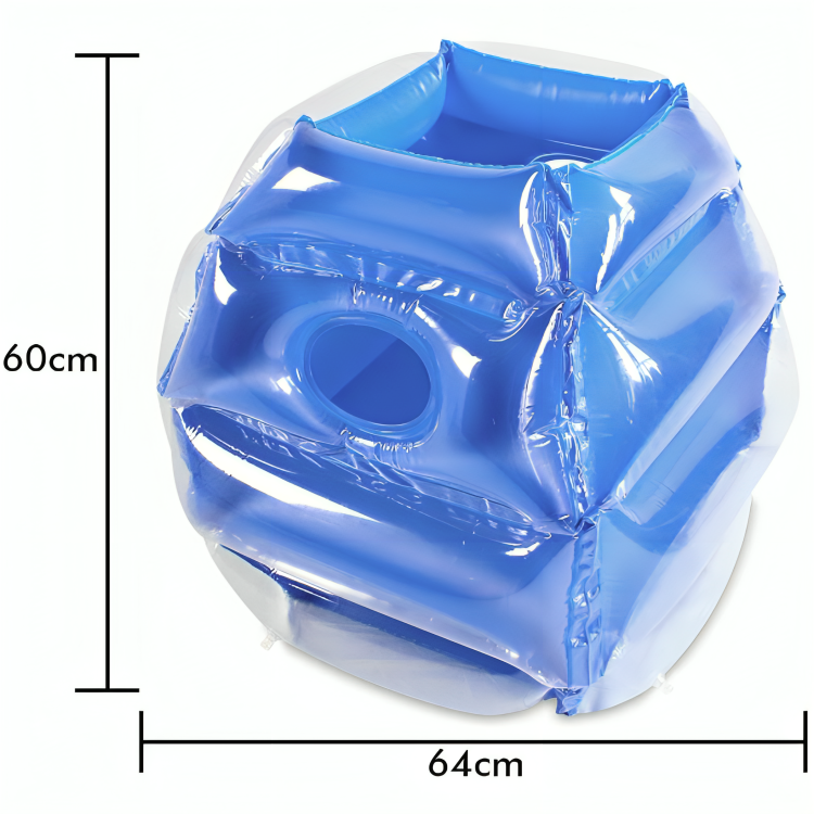 Set of 2 Inflatable Body Bumper Ball for Kids – Outdoor Bubble Soccer Interactive Fun Durable PVC Ball for Active Play Group Game Body Bumpers For Ages 4 and up