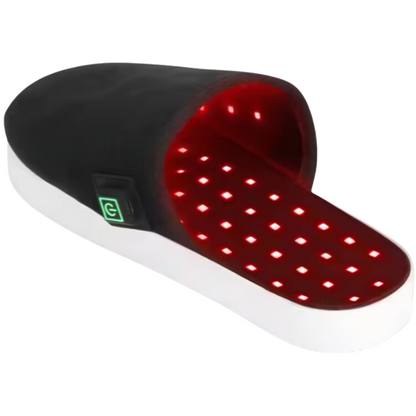 Cozy Red Light Therapy Slippers Sandals Infrared for Feet Foot Pain Relief LED Light Therapy Slipper Device for Foot Toes Instep Heel Home Use
