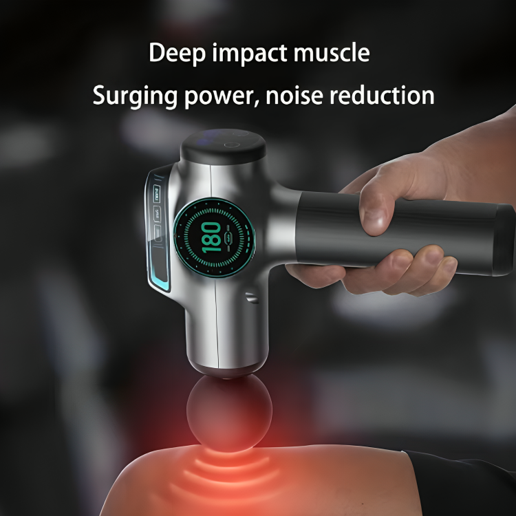 Buy One Get One Free - 2024 Professional Deep Tissue Massage Gun with LCD Screen – Electric Muscle & Pain Relief Massager for Body & Back