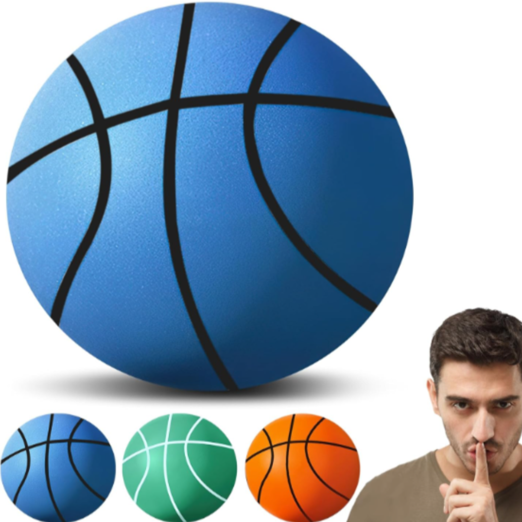 Indoor Silent Ball Silent Basketball Quiet Bounce Basketball Foam BasketBall Foam Ball Sponge Ball Indoor Kids Adults Indoor Game Fun Football Silent Ball Soccer Silent Ball Sponge Football Foam
