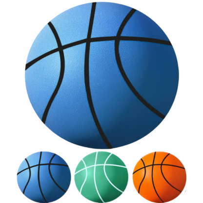Indoor Silent Ball Silent Basketball Quiet Bounce Basketball Foam BasketBall Foam Ball Sponge Ball Indoor Kids Adults Indoor Game Fun Football Silent Ball Soccer Silent Ball Sponge Football Foam