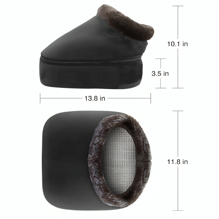 Foot & Back Massager with Heat – Kneading Foot Massager Machine with Heating Pad & Cushion for Feet Back & Legs Relaxation