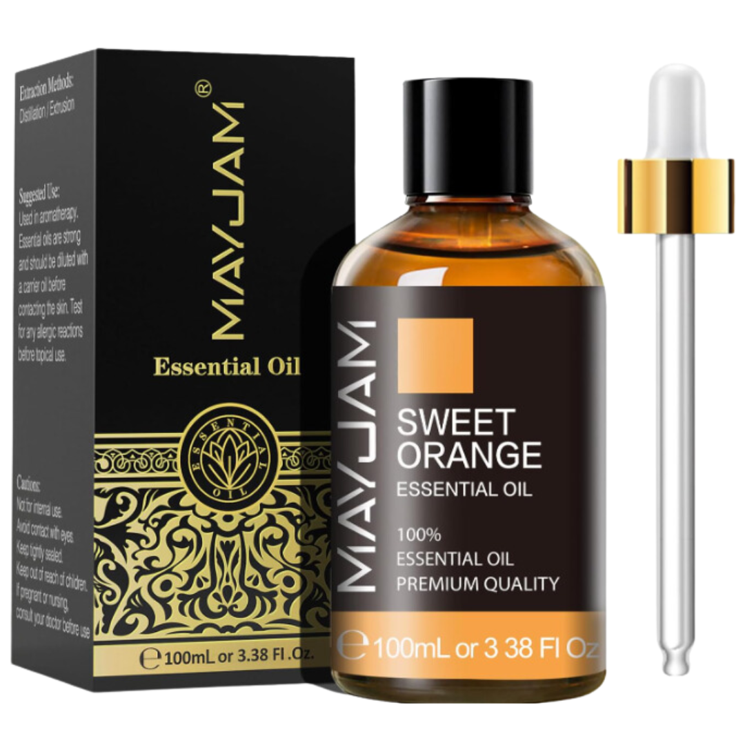 Essential Oil 100ML MAYJAM Pure Essential Oils for Diffusers Massage Lavender Oil for Soap Candle Organic Making Huge 3.38FL.OZ Bottle