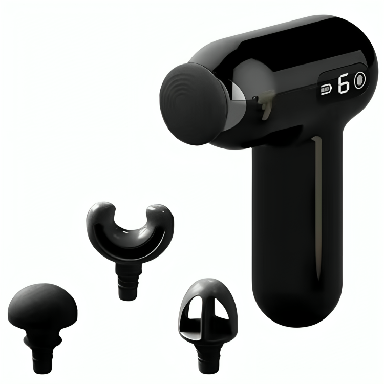 Handheld Percussion Massage Gun for Deep Tissue Relief, Portable Muscle Massager for Back, Neck & Body, Adjustable Speed Options