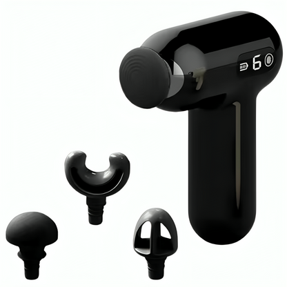 Handheld Percussion Massage Gun for Deep Tissue Relief, Portable Muscle Massager for Back, Neck & Body, Adjustable Speed Options