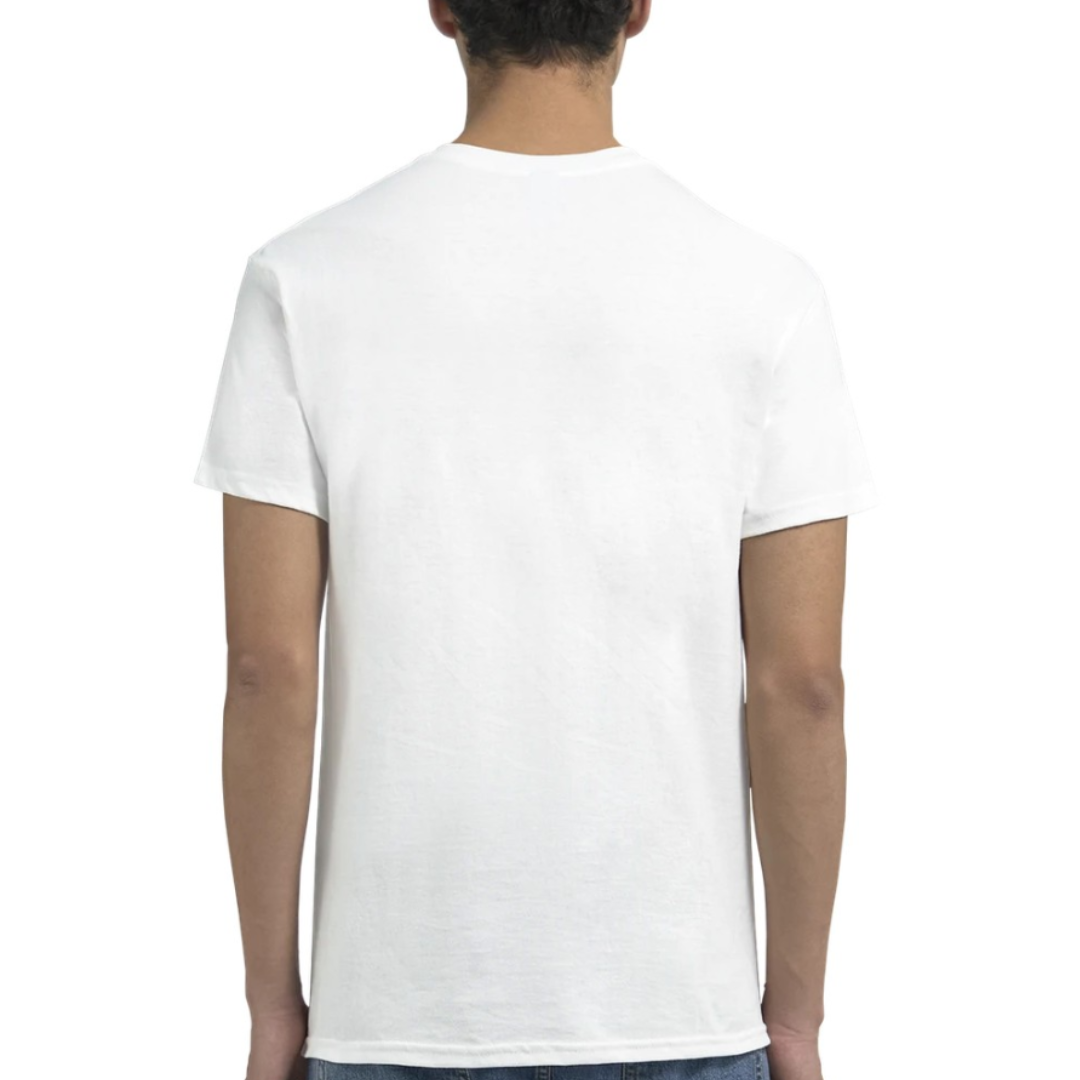 Short Sleeve Mans T-shirt 100% Cotton Customize own Logo Photo Picture Phrase Personalize Embroidery Direct-to-Garment