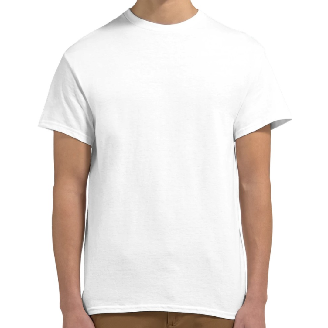 Ultra Cotton Unisex Crewneck T-shirt - Customizable Staff Logo Personalize Embroidery Direct-to-Garment