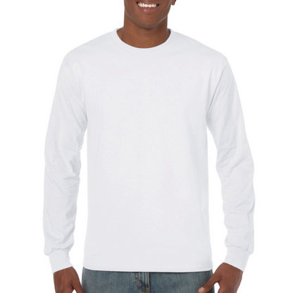 Premium Unisex Longsleeve T-shirt - Customizable Staff Logo Personalize Own Design Embroidery Direct-to-Garment