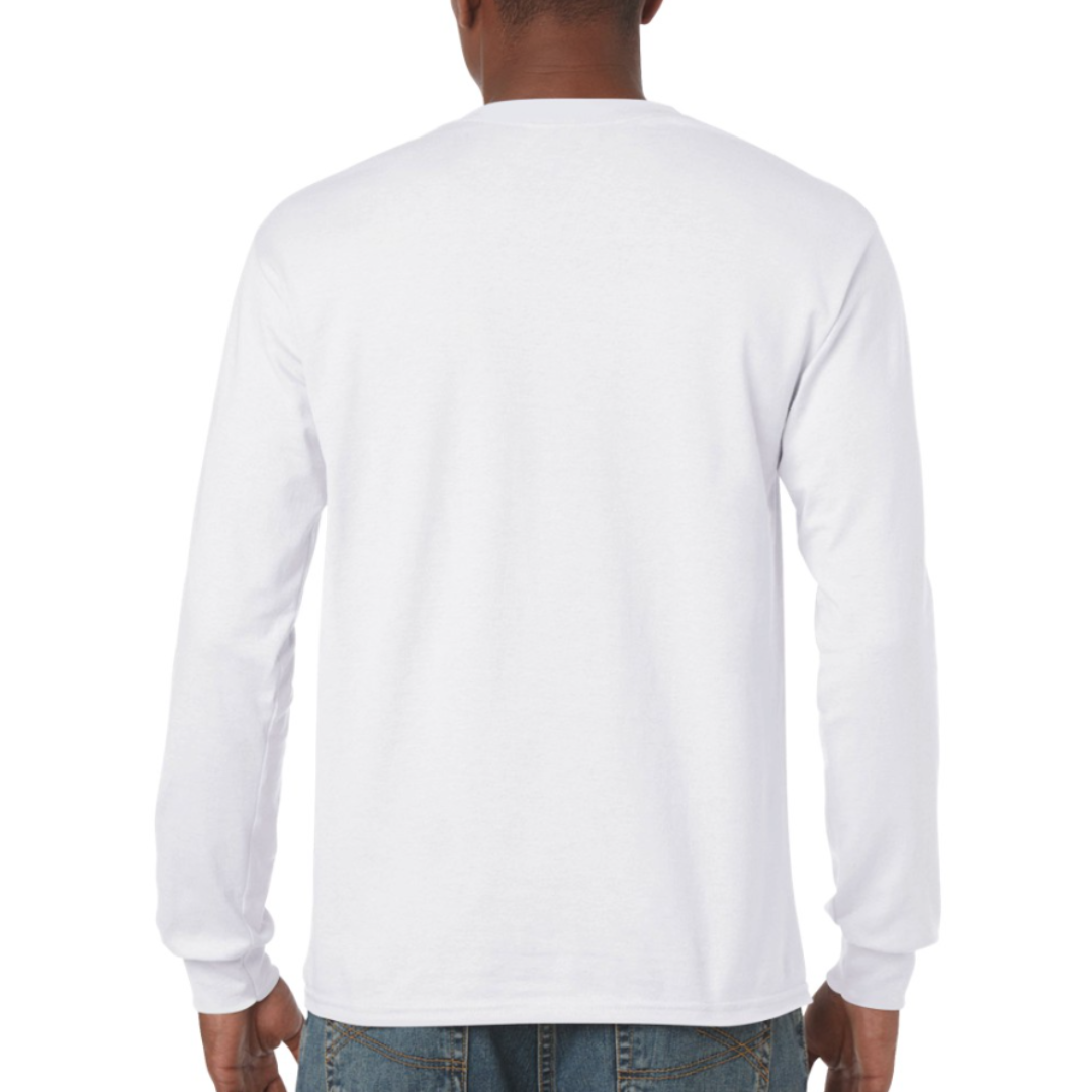 Premium Unisex Longsleeve T-shirt - Customizable Staff Logo Personalize Own Design Embroidery Direct-to-Garment