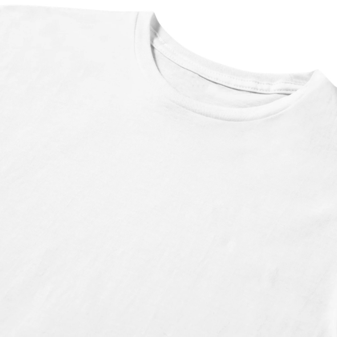 Short Sleeve Womens T-shirt 100% Cotton Customize own Logo Photo Picture Phrase Personalize Embroidery Direct-to-Garment