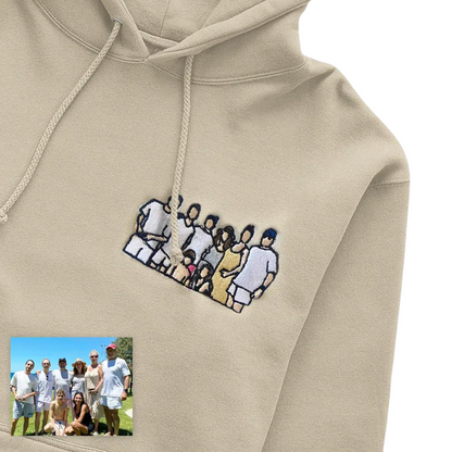 Premium Unisex Pullover Hoodie - Customizable Staff Logo Personalize Embroidery Direct-to-Garment
