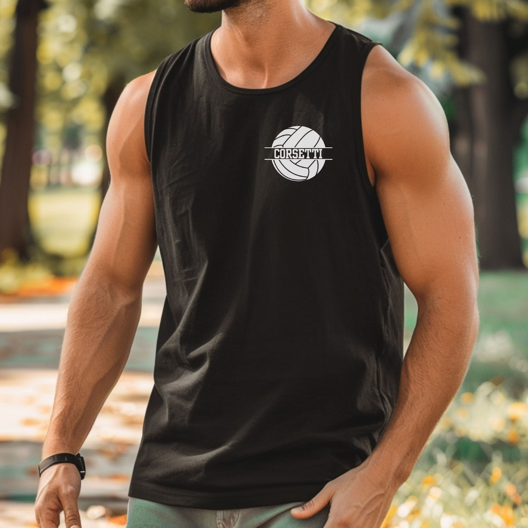 Premium Unisex Tank Top - Customizable Staff Logo Personalize Embroidery Direct-to-Garment