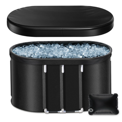 Ice Bath Portable Tub for Athletes Multiple Layered Portable Outdoor Cold Plunge Tub for Muscle Recovery Ice Baths for Home Gym Indoor Large 101 Gal XL