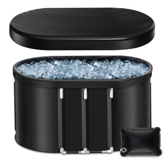 Ice Bath Portable Tub for Athletes Multiple Layered Portable Outdoor Cold Plunge Tub for Muscle Recovery Ice Baths for Home Gym Indoor Large 101 Gal XL