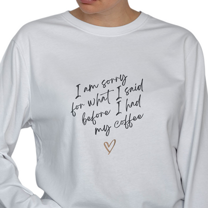 Premium Unisex Longsleeve T-shirt - Customizable Staff Logo Personalize Own Design Embroidery Direct-to-Garment