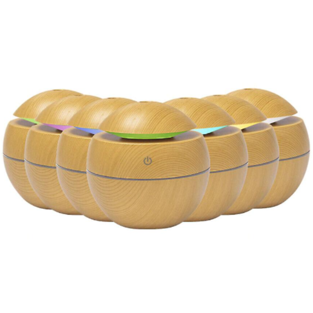 Aroma Air Diffuser Humidifier 130ml Oil Diffuser Silent Humidifier Electric Ultrasonic Air Aroma Diffusers Vaporizer