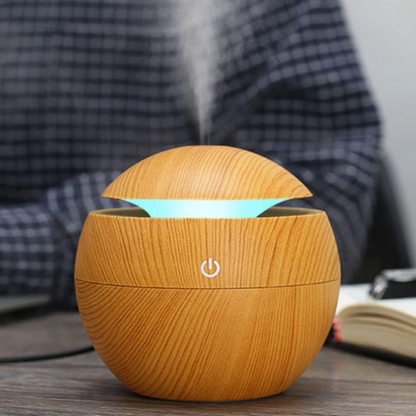 Aroma Air Diffuser Humidifier 130ml Oil Diffuser Silent Humidifier Electric Ultrasonic Air Aroma Diffusers Vaporizer
