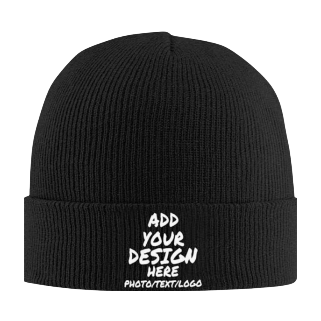 Orginal Cuffed Beanie - Customizable Staff Logo Personalize Own Design Embroidery Direct-to-Garment
