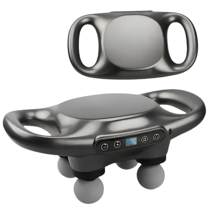 20-Speed Deep Tissue Massage Gun Muscle Recovery Portable Drone-Inspired Design 4 Heads for Targeted Relief Electric Muscle Percussion Massager for Any Pain Relief Spa