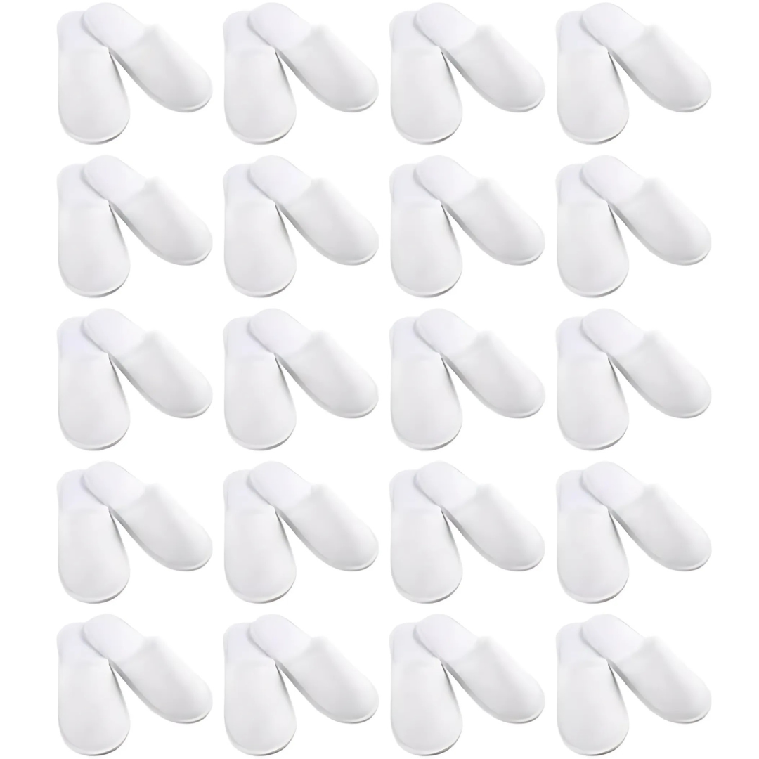 Disposable Spa Slippers Bulk Standard Unisex General Size for Men and Women Hotel Travel Guests