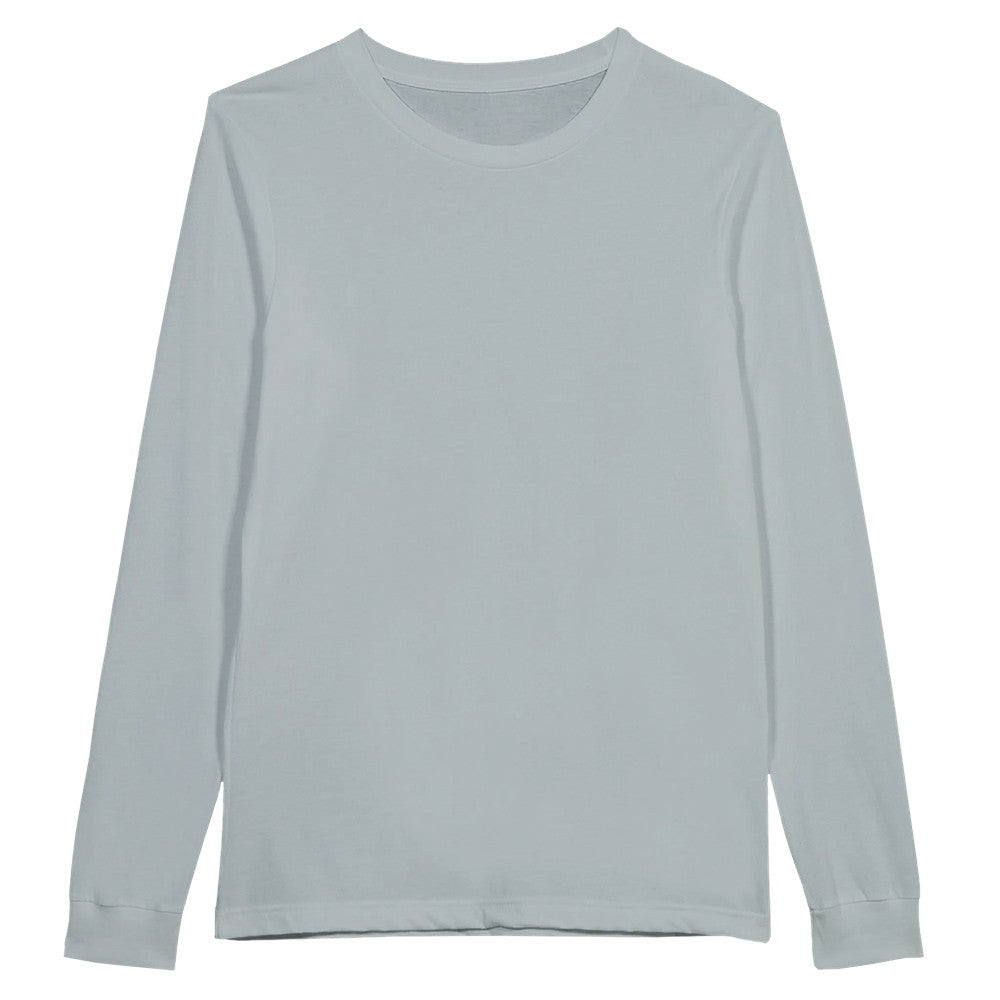 Premium Unisex Longsleeve T-shirt - Customizable Staff Logo Personalize Own Design Embroidery Direct-to-Garment