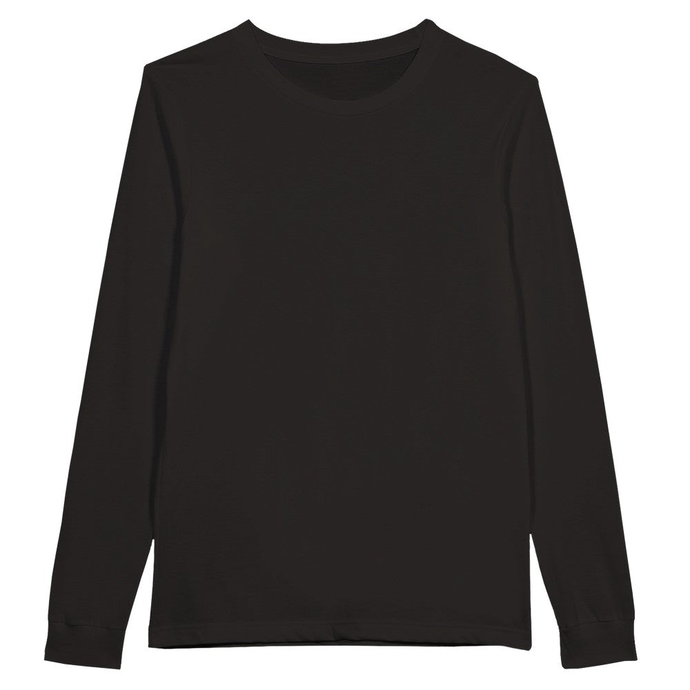 Premium Unisex Longsleeve T-shirt - Customizable Staff Logo Personalize Own Design Embroidery Direct-to-Garment