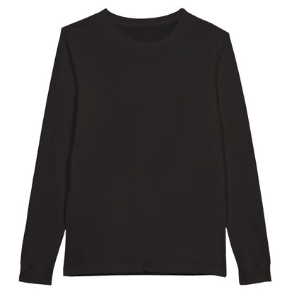 Premium Unisex Longsleeve T-shirt - Customizable Staff Logo Personalize Own Design Embroidery Direct-to-Garment