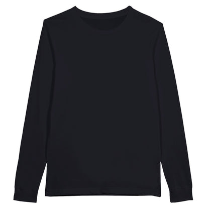 Premium Unisex Longsleeve T-shirt - Customizable Staff Logo Personalize Own Design Embroidery Direct-to-Garment