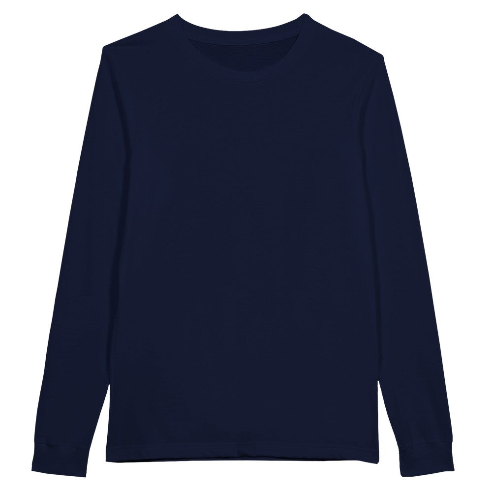 Premium Unisex Longsleeve T-shirt - Customizable Staff Logo Personalize Own Design Embroidery Direct-to-Garment