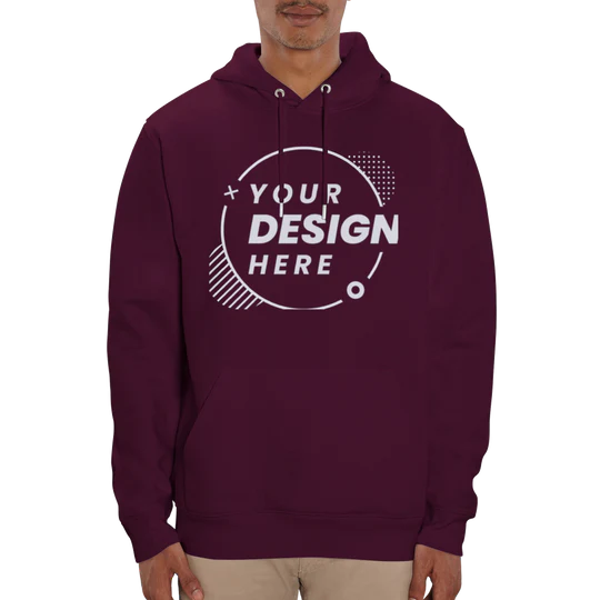 Premium Unisex Pullover Hoodie - Customizable Staff Logo Personalize Embroidery Direct-to-Garment