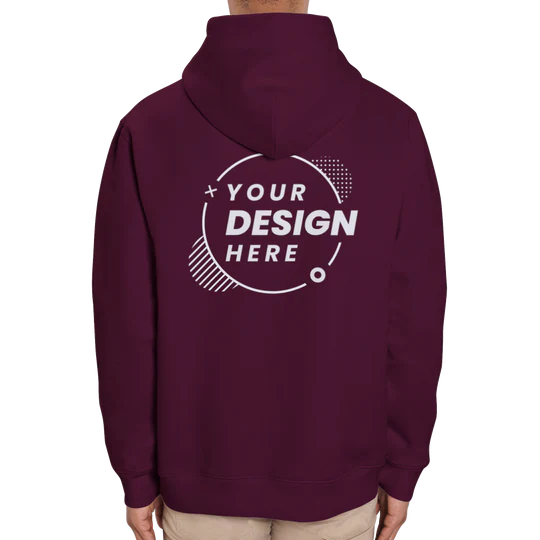 Premium Unisex Pullover Hoodie - Customizable Staff Logo Personalize Embroidery Direct-to-Garment