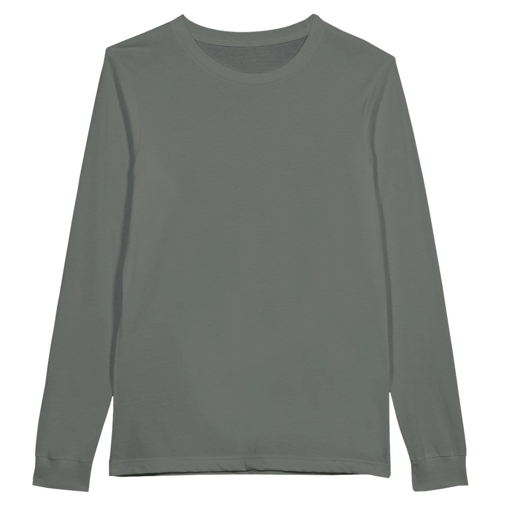 Premium Unisex Longsleeve T-shirt - Customizable Staff Logo Personalize Own Design Embroidery Direct-to-Garment