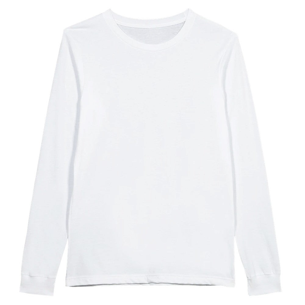 Premium Unisex Longsleeve T-shirt - Customizable Staff Logo Personalize Own Design Embroidery Direct-to-Garment