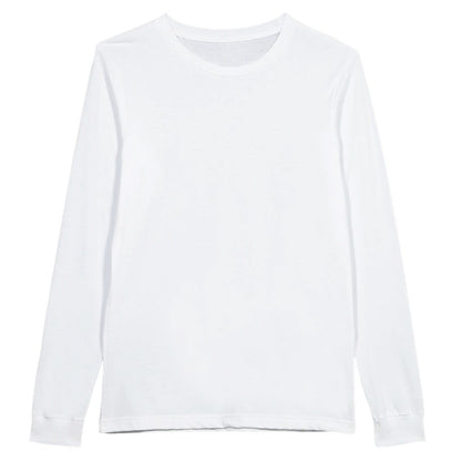 Premium Unisex Longsleeve T-shirt - Customizable Staff Logo Personalize Own Design Embroidery Direct-to-Garment